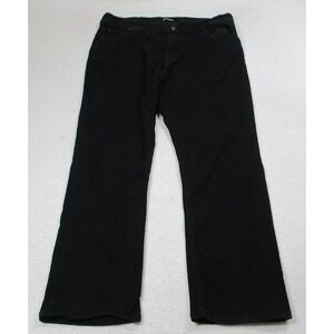 Origin Jeans Mens 36x30 Black Delta 68 Straight Fit Stretch Denim Made In USA